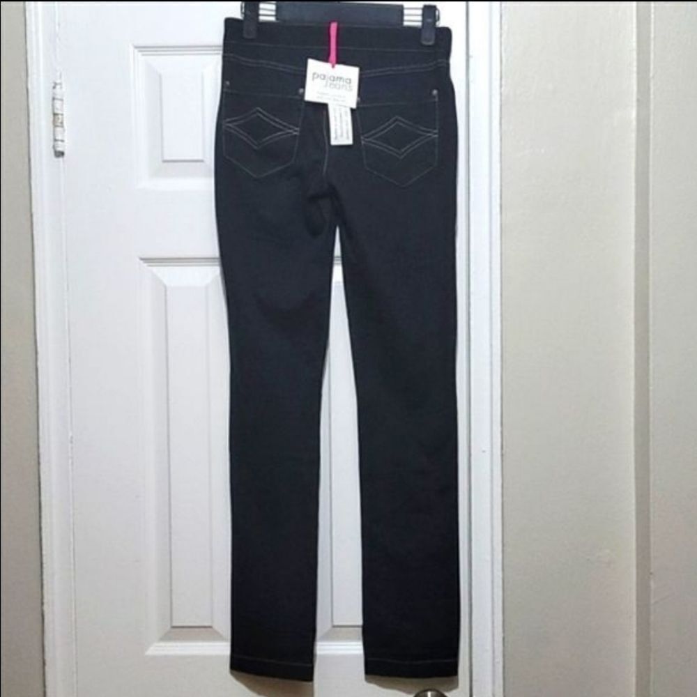 NWT Pajama Pull On Jeans - Picture 3 of 5